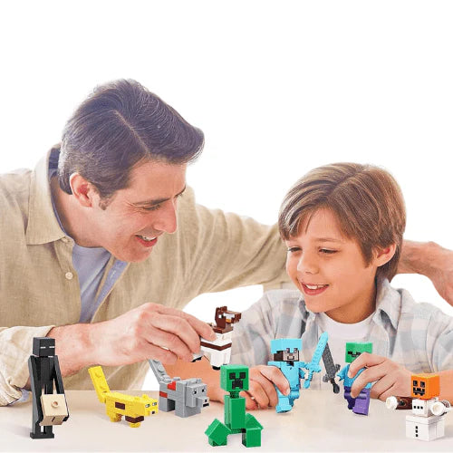 6 דמויות נוספות בעיצוב מיינקראפט