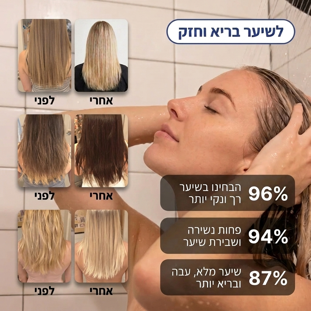 TrueFlow - ראש המקלחת שמוציא את הכלור והאבנית מהמים שלך